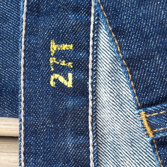 J Crew Matchstick Jeans w/ Factory Fringe Hems, 27 T - Picture 10 of 11